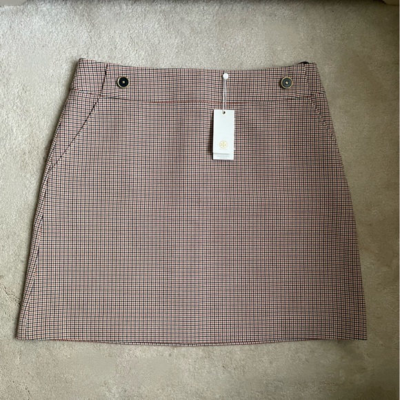 Tory Burch Plaid Mini Skirt - *NEW* - Picture 2 of 7